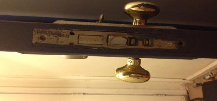 Old Mortise Lock Replacement in Live Oak
